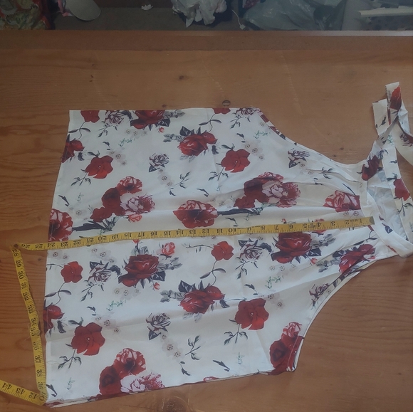 2 piece shorts and halter top summer outfit. - Picture 7 of 7